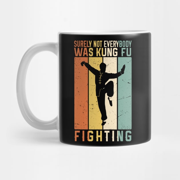 Surely Not Everybody Was Kung Fu Fighting Retro Vintage by creativeKh